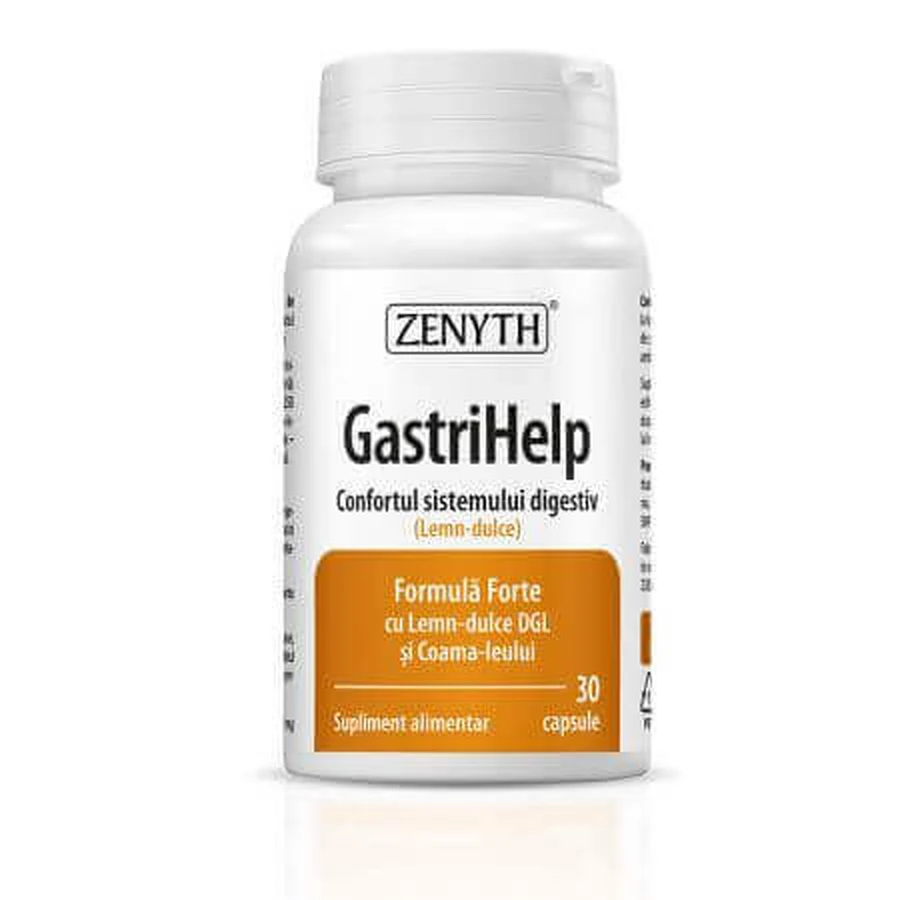 GastriHelp, 30 капсул, Zenyth: ціни та характеристики