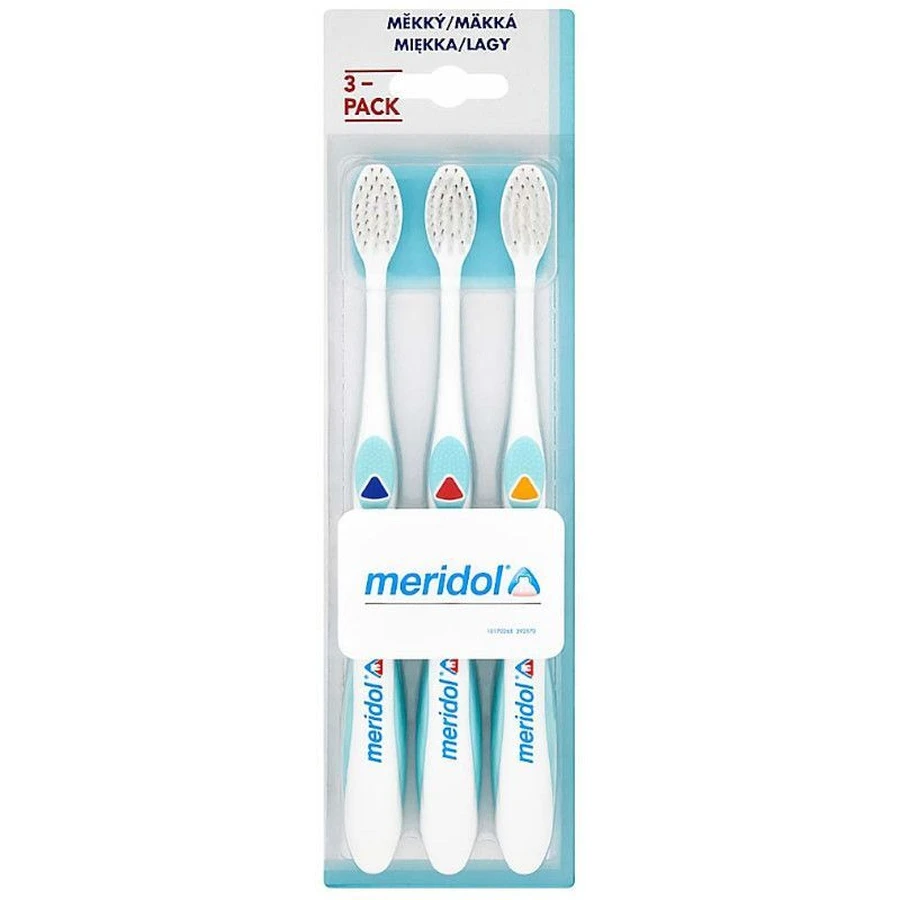 М'яка зубна щітка Meridol® 3 шт: ціни та характеристики