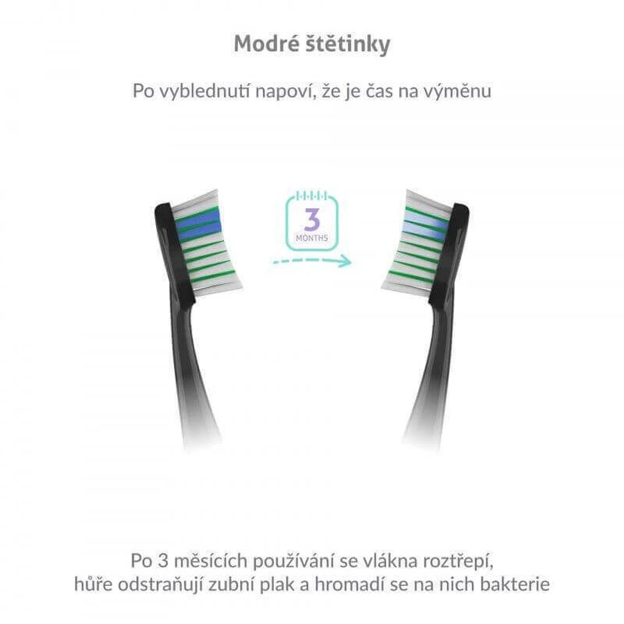 Насадки TrueLife SonicBrush серии K Стандартная черная Сменные насадки 2 шт.: цены и характеристики