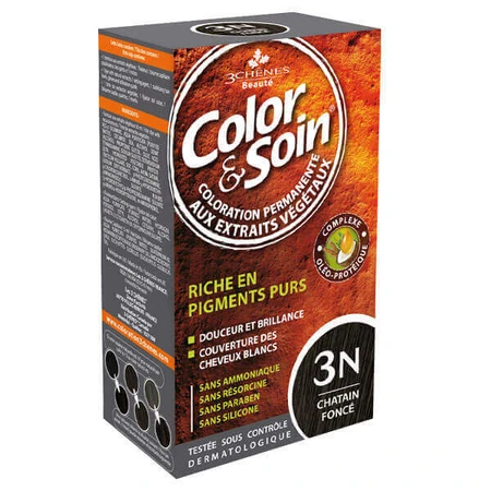 Краска для волос Color & Soin 3N, темно-каштановый, 135 мл: цены и характеристики