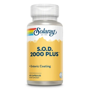 SOD 2000 Plus Solaray, 60 капсул, Secom