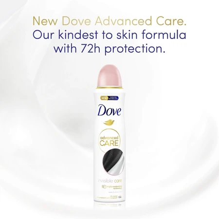 Dove Розширений догляд Невидимий догляд антиперспірант-спрей 150 мл: ціни та характеристики