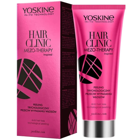 Yoskine Hair Clinic Meso-Therapy, трихологический скраб против выпадения воска, 200 мл: цены и характеристики