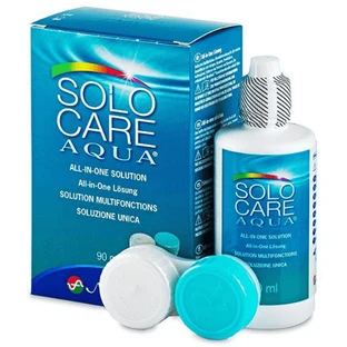Раствор для ухода за линзами SoloCare Aqua, 90 мл, Alcon