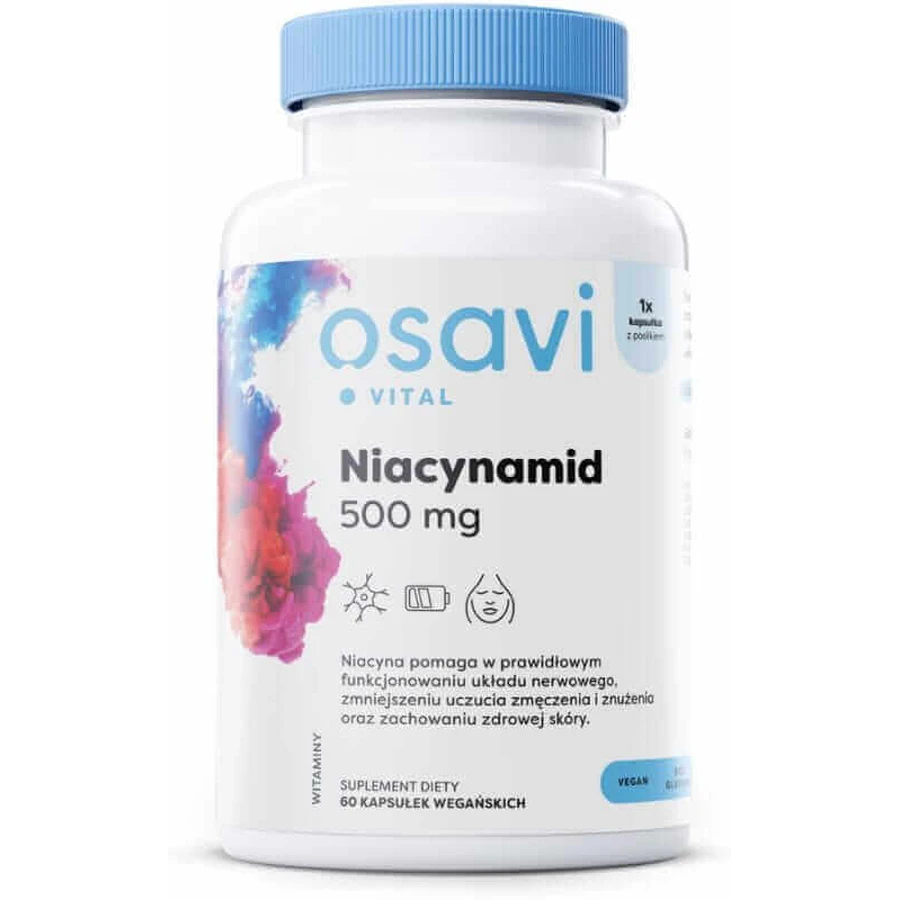 Ніацинамід Osavi 500 мг (60 капсул): ціни та характеристики
