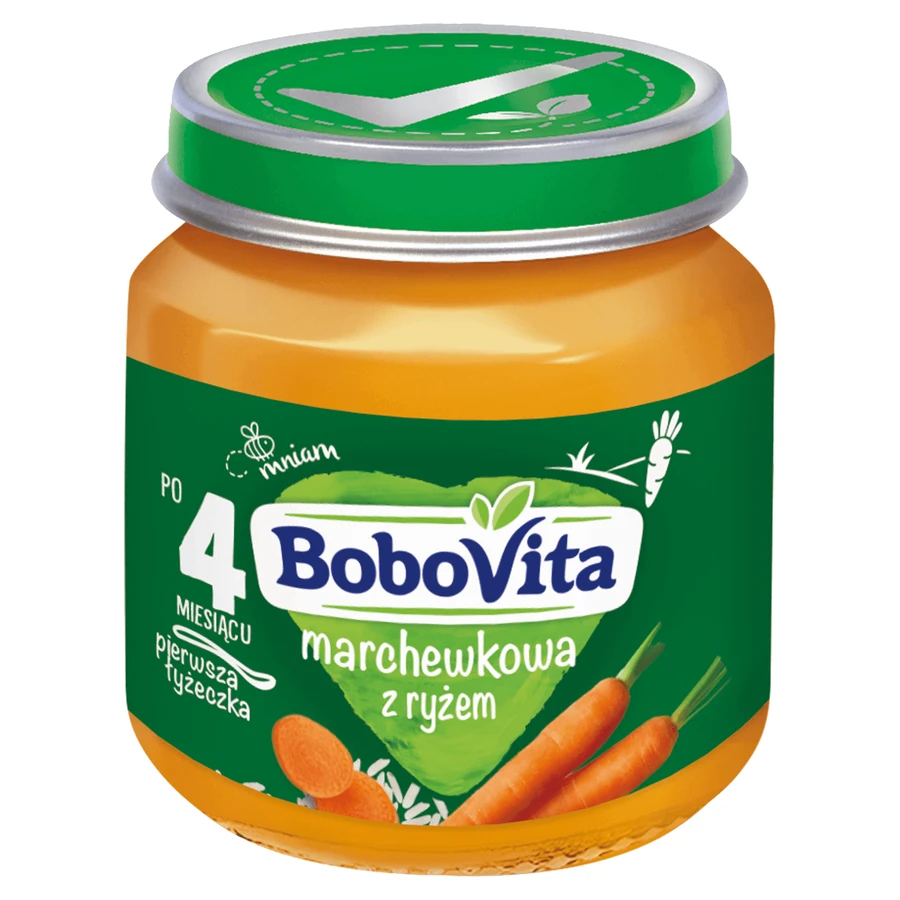 BoboVita Морковный суп с рисом, после 4 месяцев, 125 г: цены и характеристики