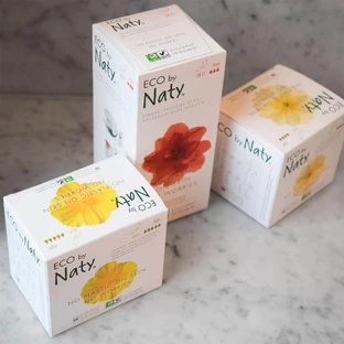 Eco By Naty, экологичные гигиенические полотенца, компостируемые, Normal, 14 шт.