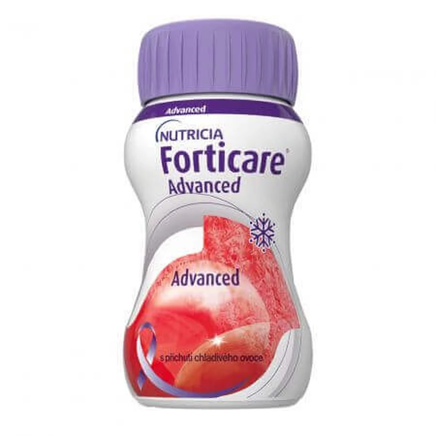 Энтеральное питание Nutricia Forticare Advanced с малиной и клубникой, 125 мл: цены и характеристики