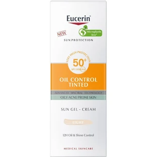 Eucerin Солнцезащитный гель для лица Dry Touch OIL CONTROL (Light) SPF 50+, 50 мл
