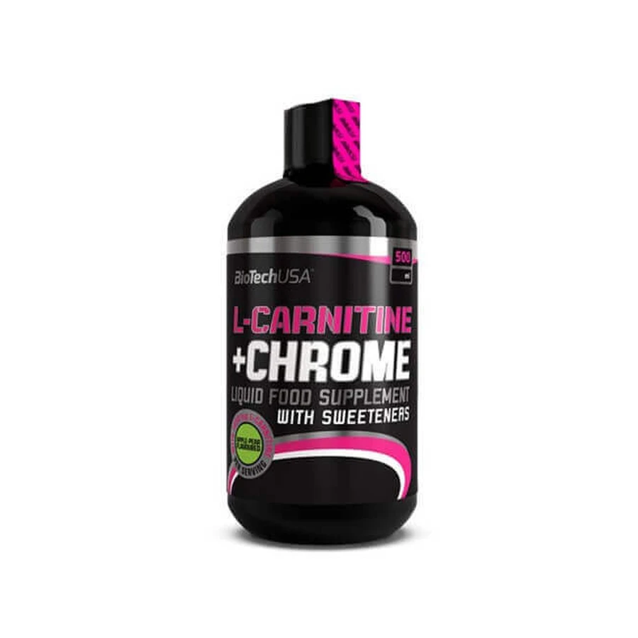 L-Carnitine + Chromium Liquid Orange, 500 мл, Biotech USA: цены и характеристики