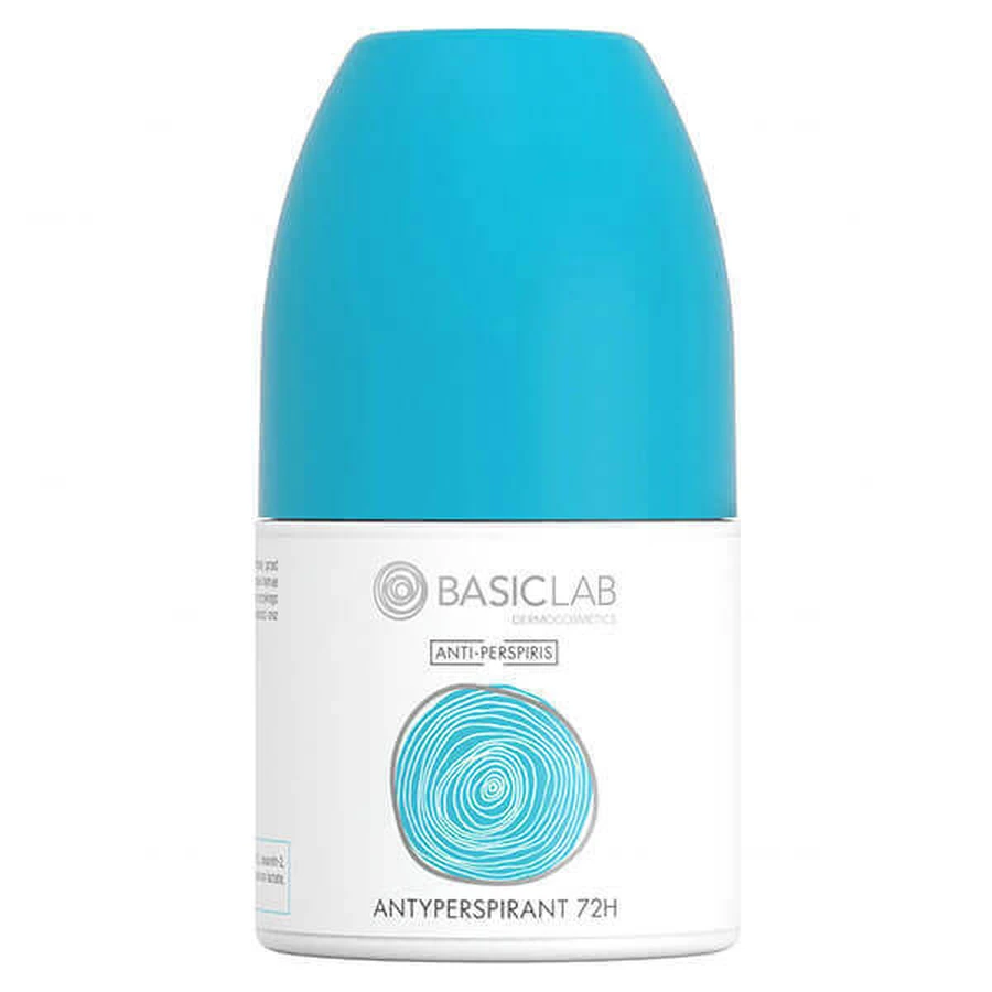 BasicLab Anti-Perspiris, антиперспирант роликовый 72 часа, 60 мл: цены и характеристики