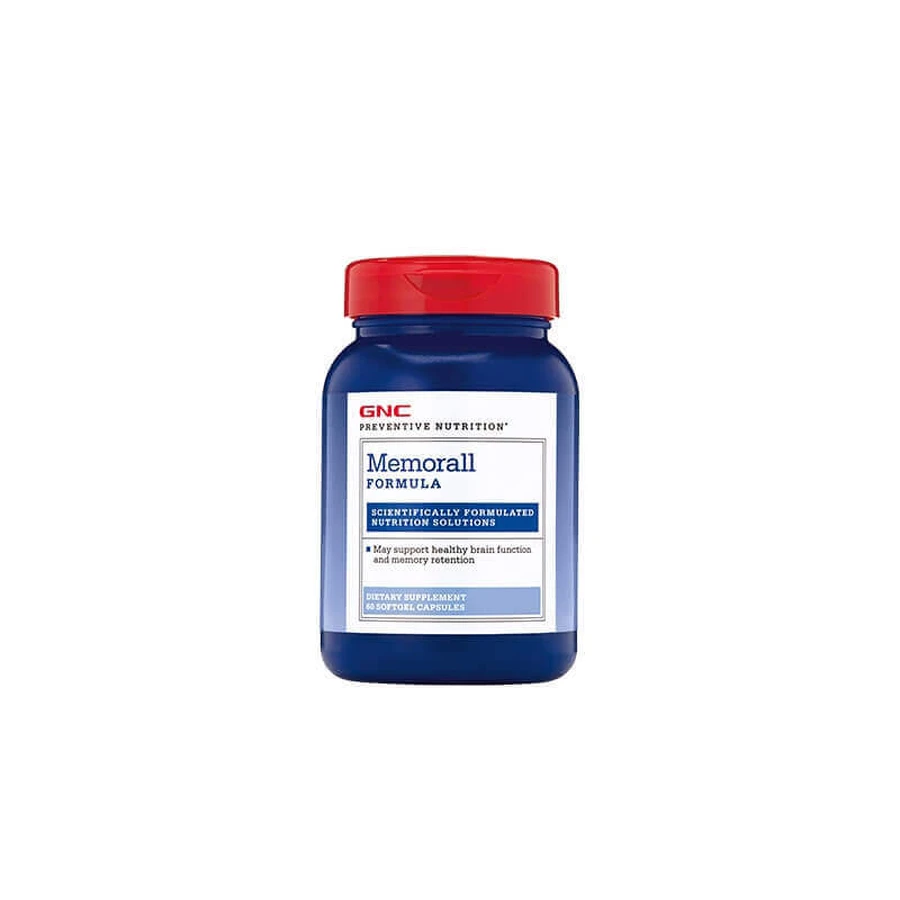 Gnc Preventive Nutrition Memorall, Формула здоровья мозга и улучшения памяти, 60 капс: цены и характеристики