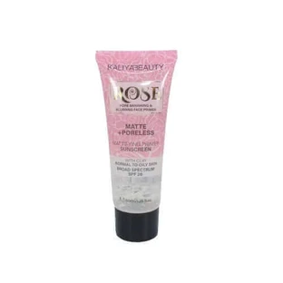 Основа під макіяж для матування, проти пор, Kaliya Beauty, Rose, Pore Blurring Face Primer, Matte Poreless, SPF20, 50 мл
