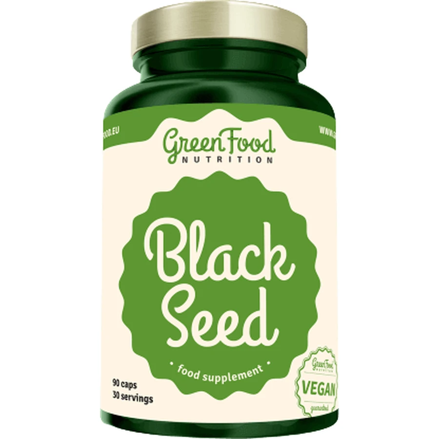 GreenFood Nutrition Black Seed - черный тмин 90 капсул: цены и характеристики