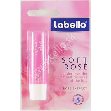 Labello SOFT ROSÉ 1×4,8 г, бальзам для губ: цены и характеристики