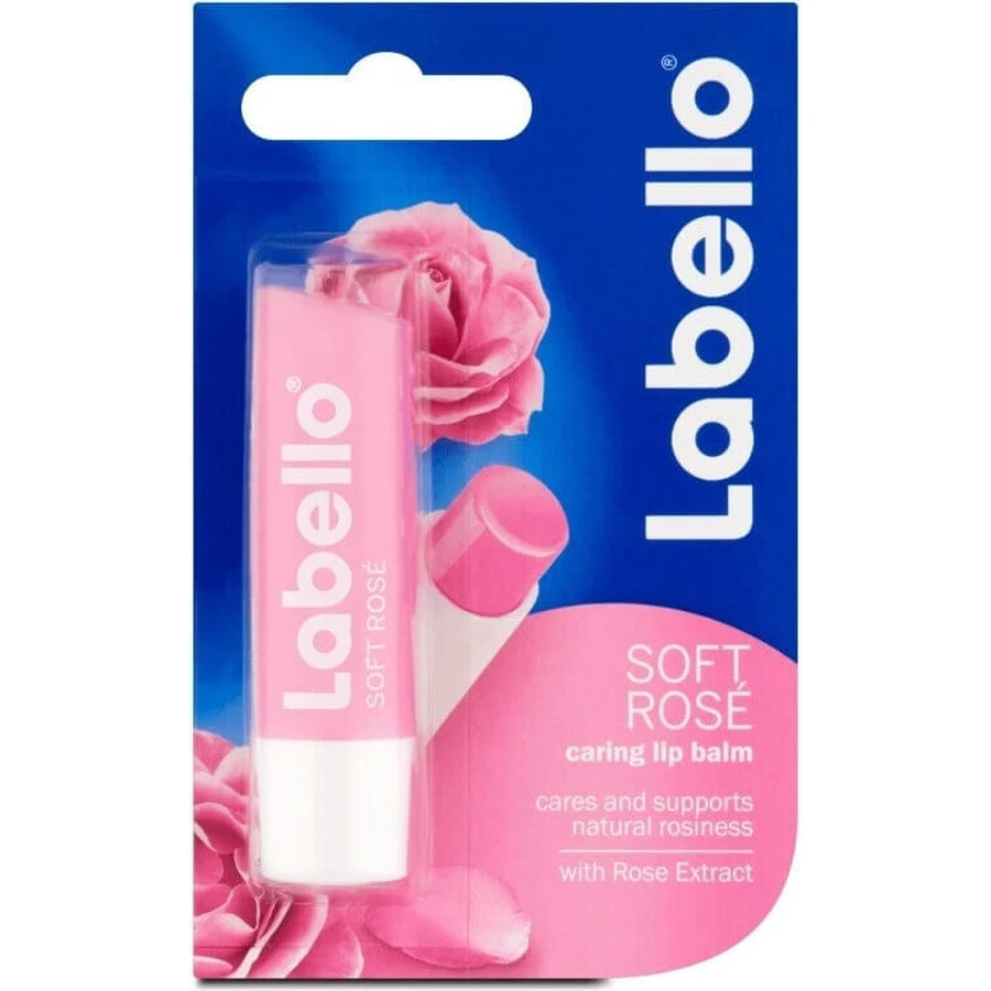 Labello SOFT ROSÉ 1×4,8 г, бальзам для губ: цены и характеристики