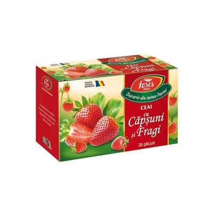 Полуниця та полуничний чай Aromfruct, 20 пакетиків, Fares