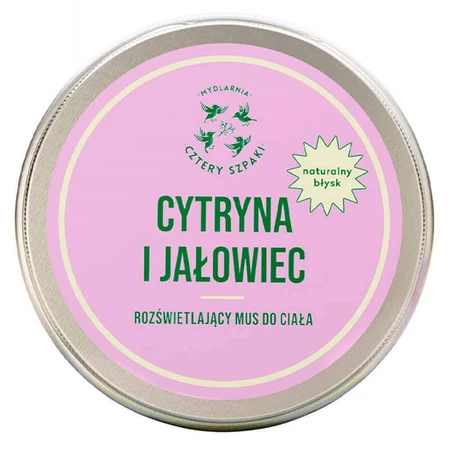 Four Pinks, освітлюючий мус для тіла, лимон та ягоди, 150 мл: ціни та характеристики