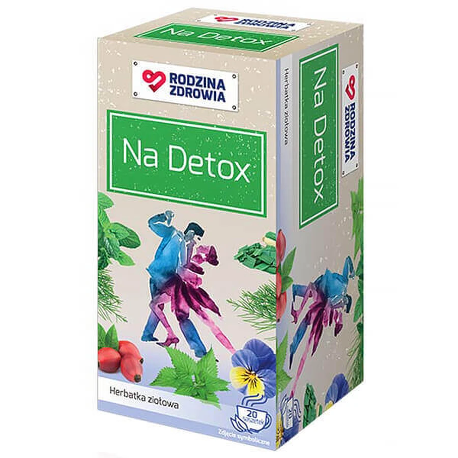Health family Na Detox, фиксированный чай, 2 г x 20 пакетиков: цены и характеристики