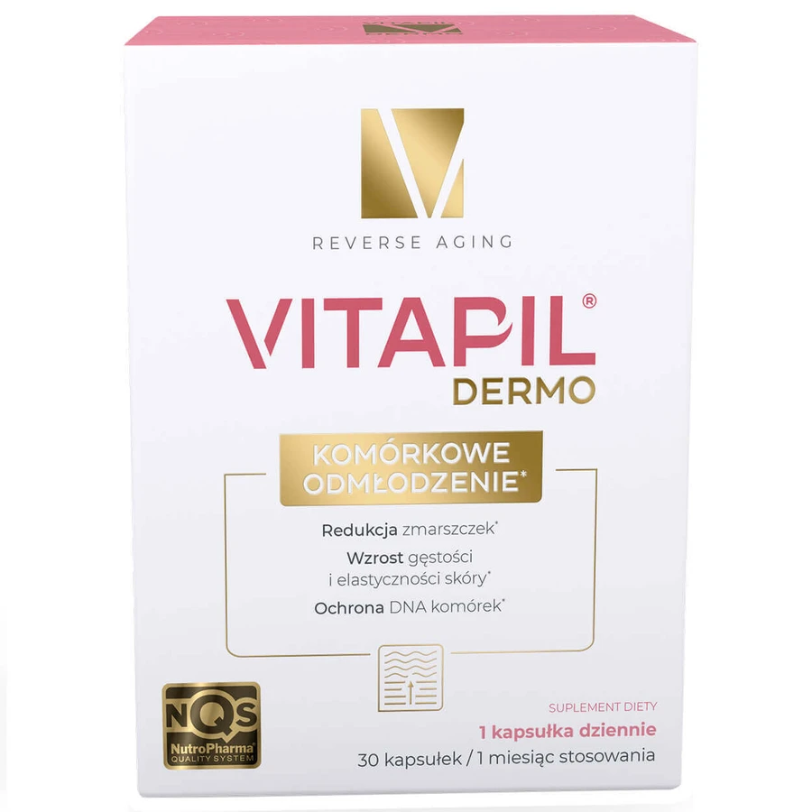 Vitapil Dermo Клеточное омоложение, 30 капсул: цены и характеристики