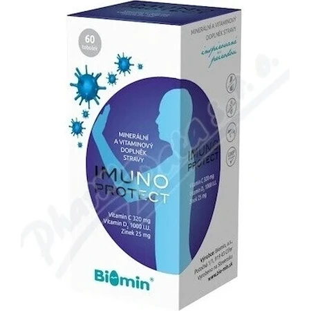 Biomin IMUNO PROTECT 1×60 cps, дієтична добавка: ціни та характеристики