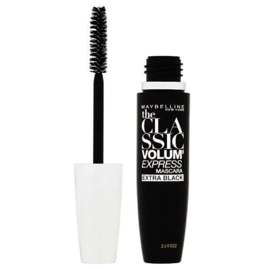 Maybelline New York Volum' Express The Classic Extra Black Mascara 10 мл: цены и характеристики