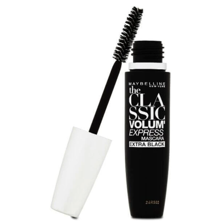 Maybelline New York Volum' Express The Classic Extra Black Mascara 10 мл: цены и характеристики