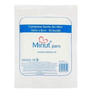 MINUT Стерильні 10/8 х 50шт 23гр