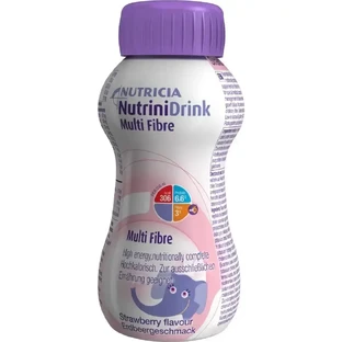 Энтеральное питание Nutricia NutriniDrink MF со вкусом клубники, 200 мл