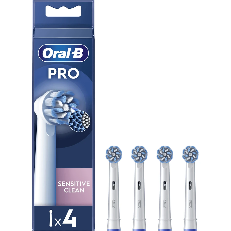 Змінні насадки Oral-B Pro Sensitive Clean 4 шт.: ціни та характеристики