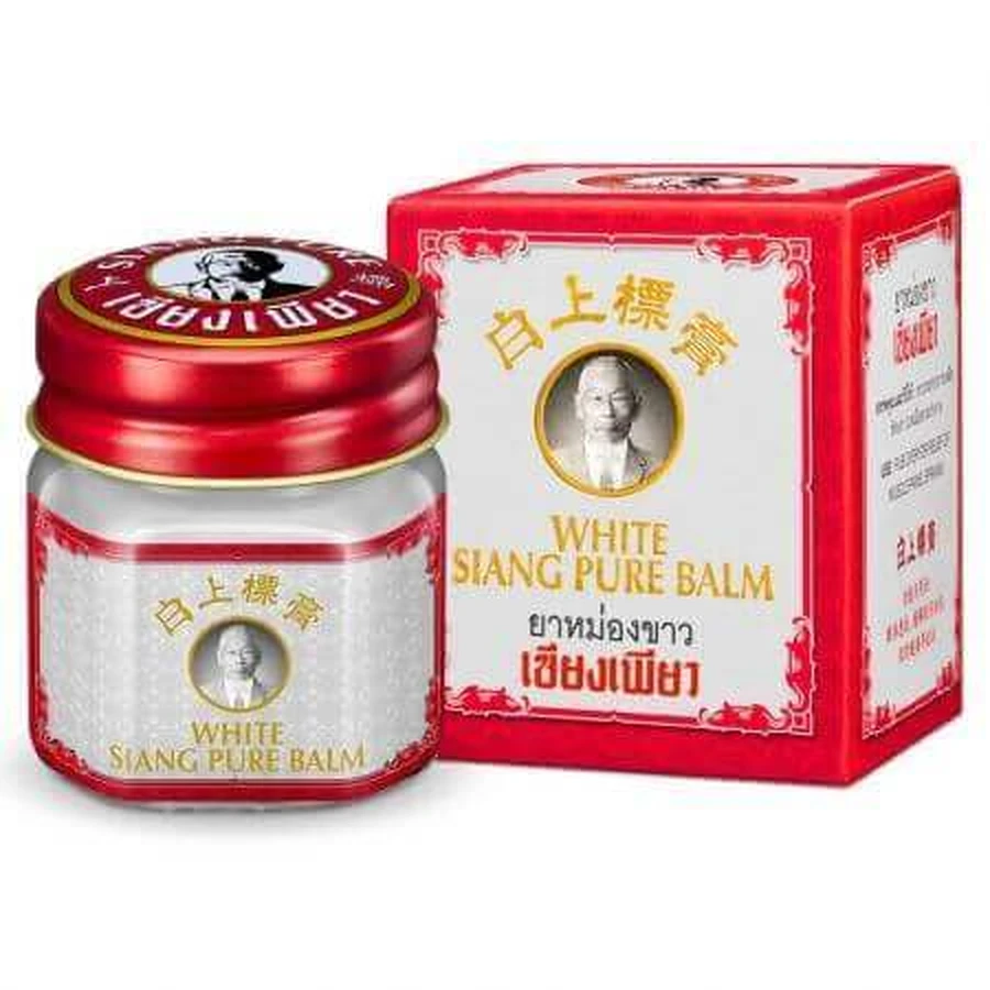 Белый освежающий бальзам Siang Pure, 12 г, Bertram: цены и характеристики
