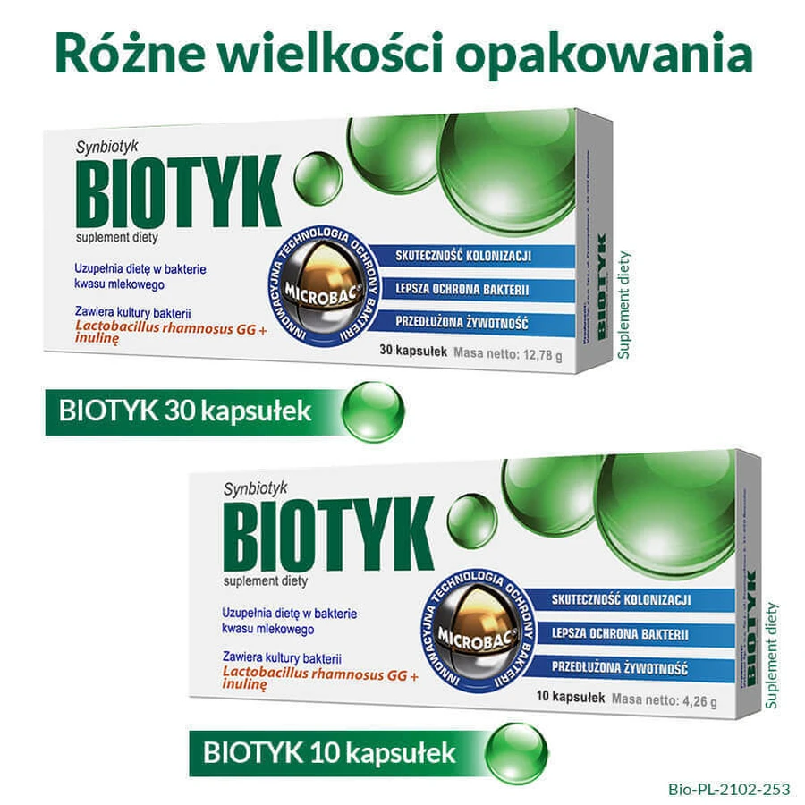 Биотики, 30 капсул: цены и характеристики