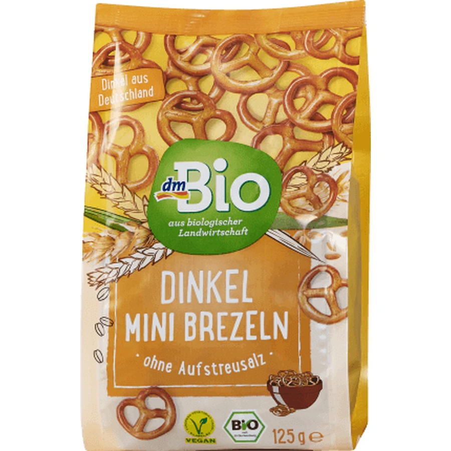 DmBio Mini Snack Міні-бублики, 125 г: ціни та характеристики