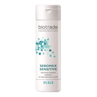 Шампунь Biotrade Sebomax Sensitive безсульфатний, м'який, для чутливої ​​шкіри голови, 200 мл