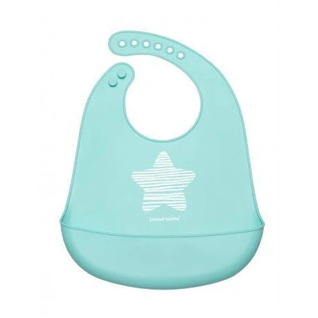 Canpol babies Силіконовий нагрудник з кишенькою Pastels Blue: ціни та характеристики
