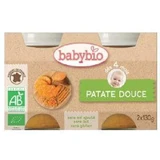 Органическое пюре из сладкого картофеля, +4 месяца, 2 раза по 130 г, BabyBio