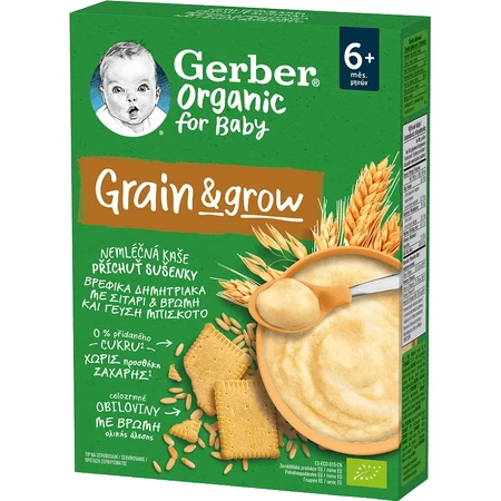 Gerber Organic немолочная каа со вкусом суйенка 200 г: цены и характеристики