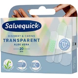 Salvequick Прозорий лейкопластир з екстрактом алое вера, 20 шт.
