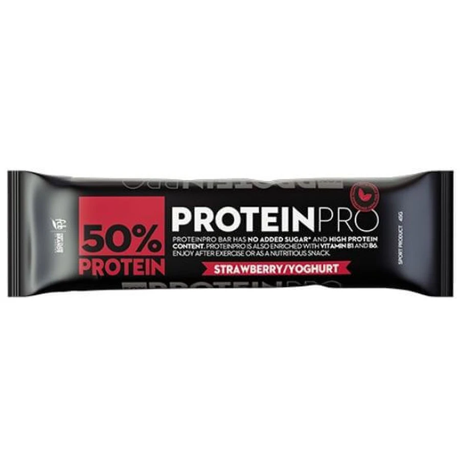 ProteinPRO 50% Клубника-Йогурт 45 г: цены и характеристики