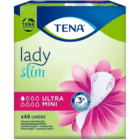 Вкладиші Tena Lady Slim Ultra Mini Slip 48 шт.: ціни та характеристики