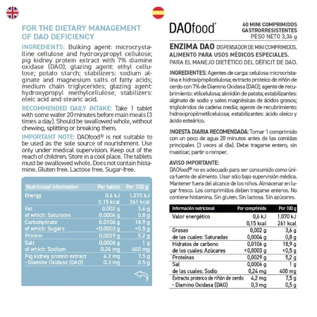 DAOfood, 60 миниатюр, Dr Healthcare: цены и характеристики