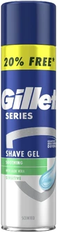 Гель для бритья Gillette Series Sensitive для мужчин 240 мл