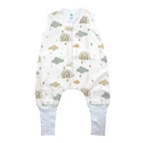 Хлопковый спальный мешок Norisori с ножками, 2-4 года, Baltic Bebe