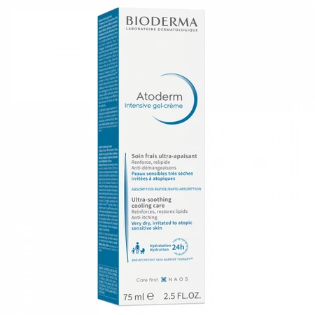Інтенсивний гель-крем Bioderma Atoderm, 75 мл: ціни та характеристики