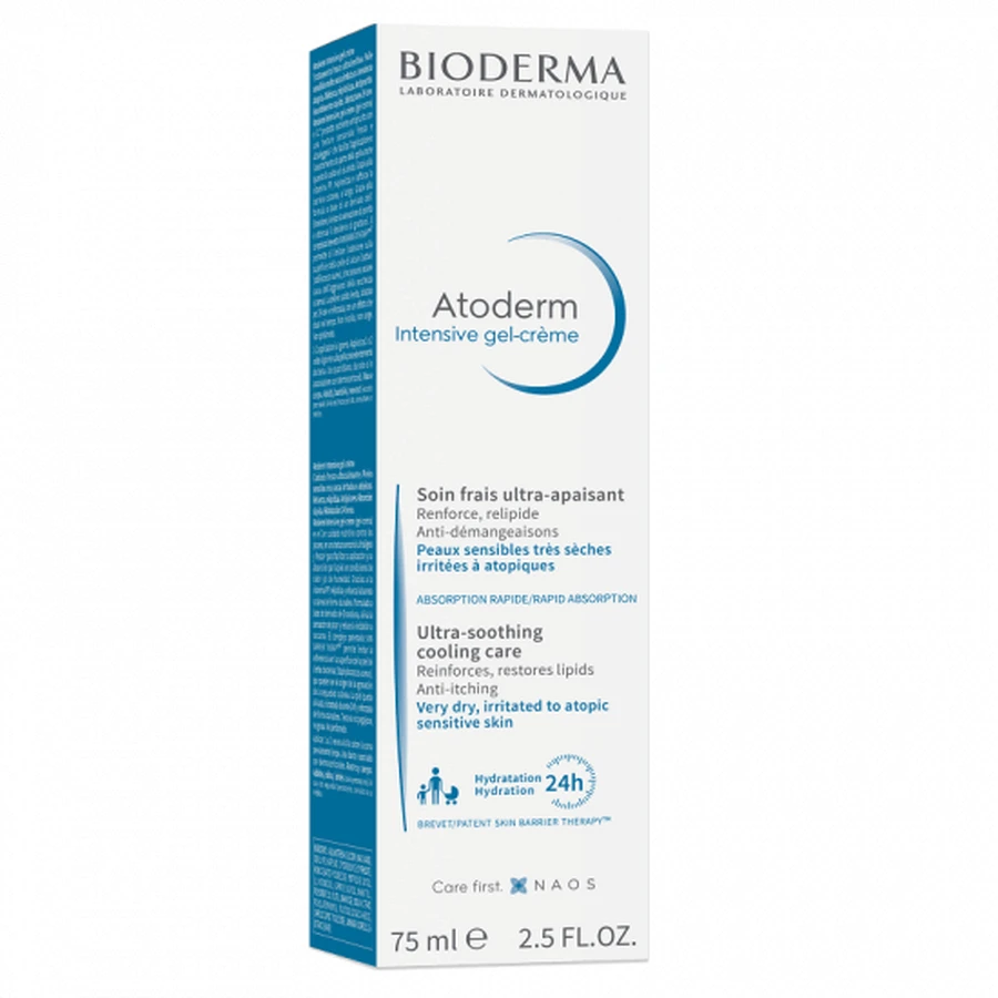 Інтенсивний гель-крем Bioderma Atoderm, 75 мл: ціни та характеристики