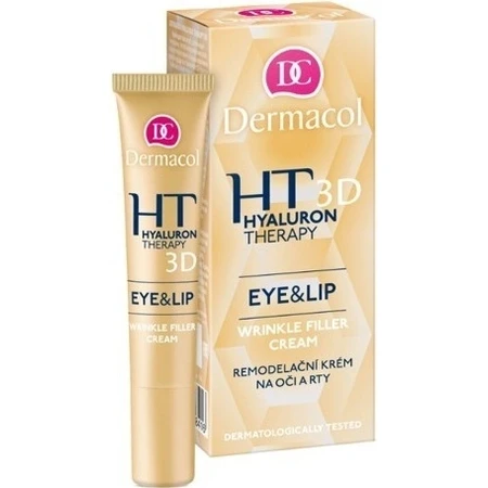 DERMACOL HYALURON THERAPY 3D контур для глаз и губ 1×15 мл, крем для глаз: цены и характеристики
