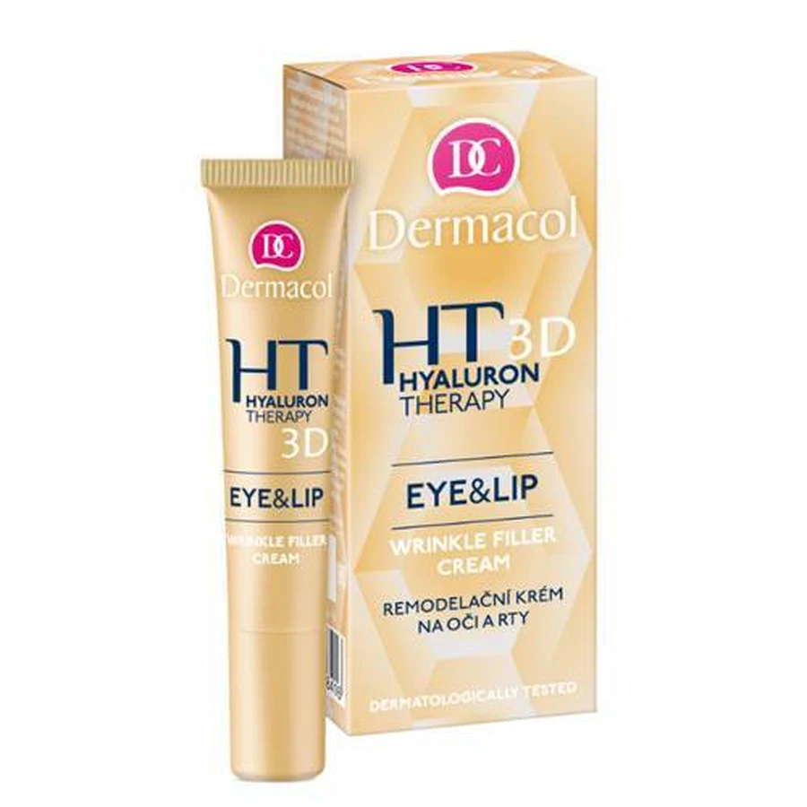 DERMACOL HYALURON THERAPY 3D контур для глаз и губ 1×15 мл, крем для глаз: цены и характеристики