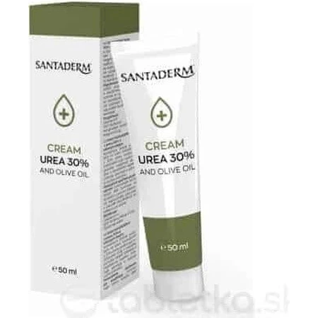 SANTADERM CREAM UREA 30% AND OLIVE OIL 1×50 мл, увлажняющий крем: цены и характеристики