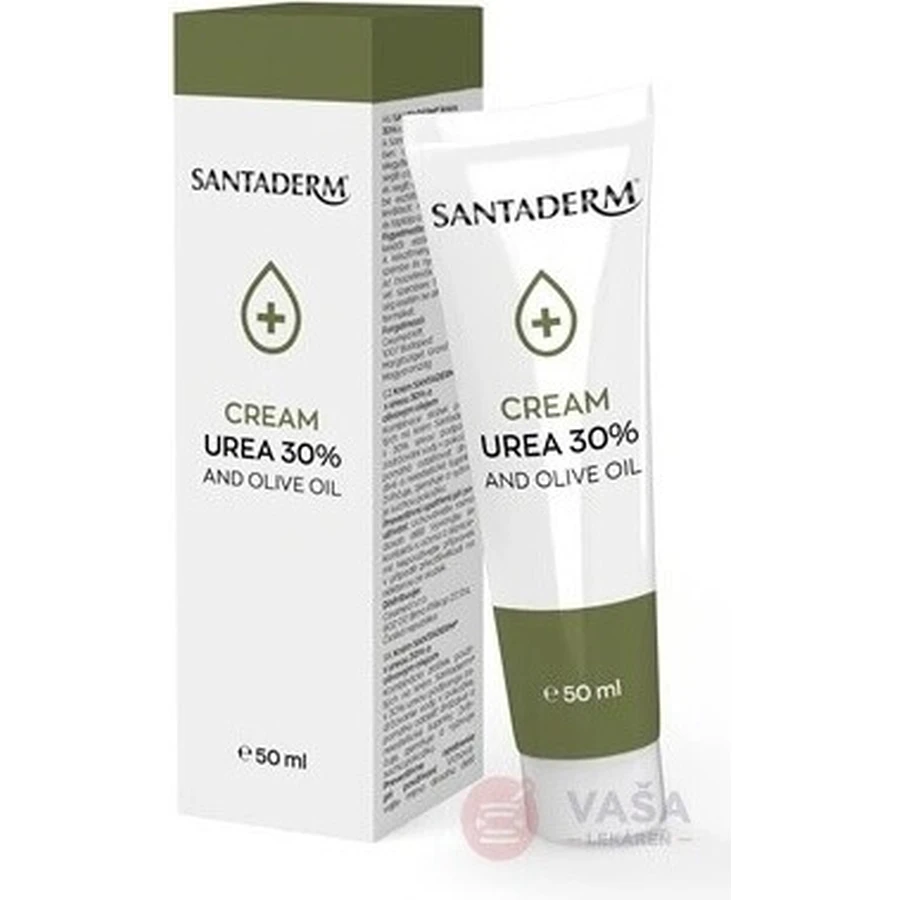 SANTADERM CREAM UREA 30% AND OLIVE OIL 1×50 мл, увлажняющий крем: цены и характеристики