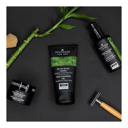 Orientana For Men, засіб для вмивання, бамбук і фіалка, 150 мл: ціни та характеристики